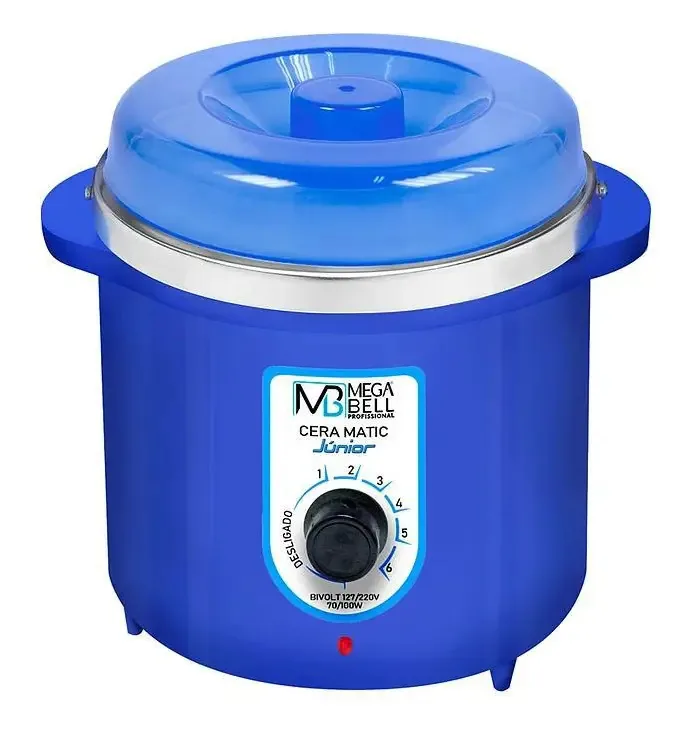 Aquecedor De Cera Mega Bell 7107 Cera Matic Jr S/ Refil Azul 1un
