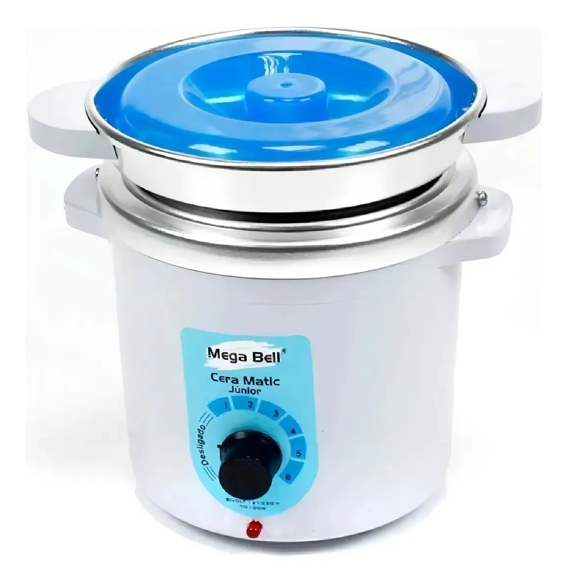 Aquecedor Prof Mega Bell 900g Azul/bco