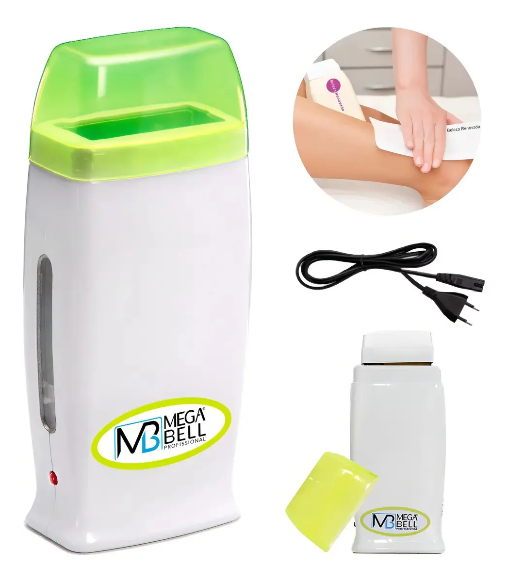 Aparador De Pelo Mega Bell Roll On Verde 1un