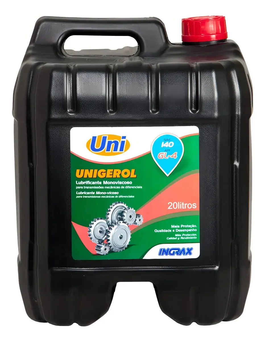 Óleo Mineral Ingrax Unigerol 140 Monoviscoso 20 Litros