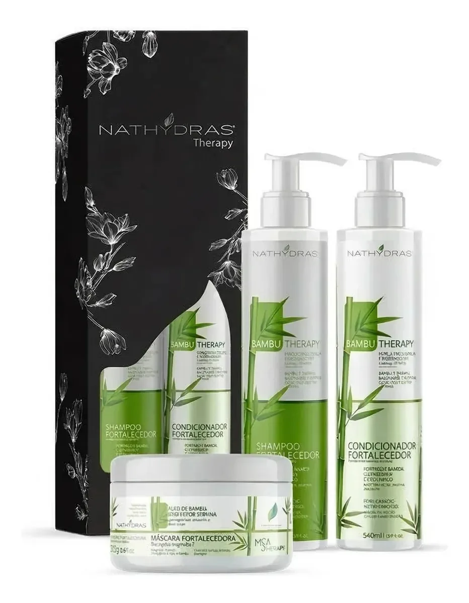 Kit Capilar Bambu - Fortalecimento E Crescimento