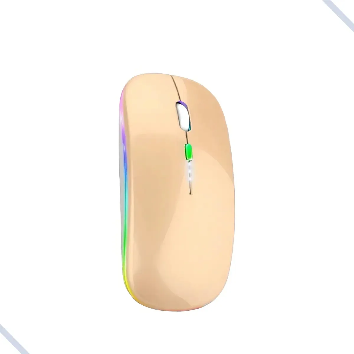 Mouse 9H Sem Fio Recarregável Wireles Optico Led Rgb E
