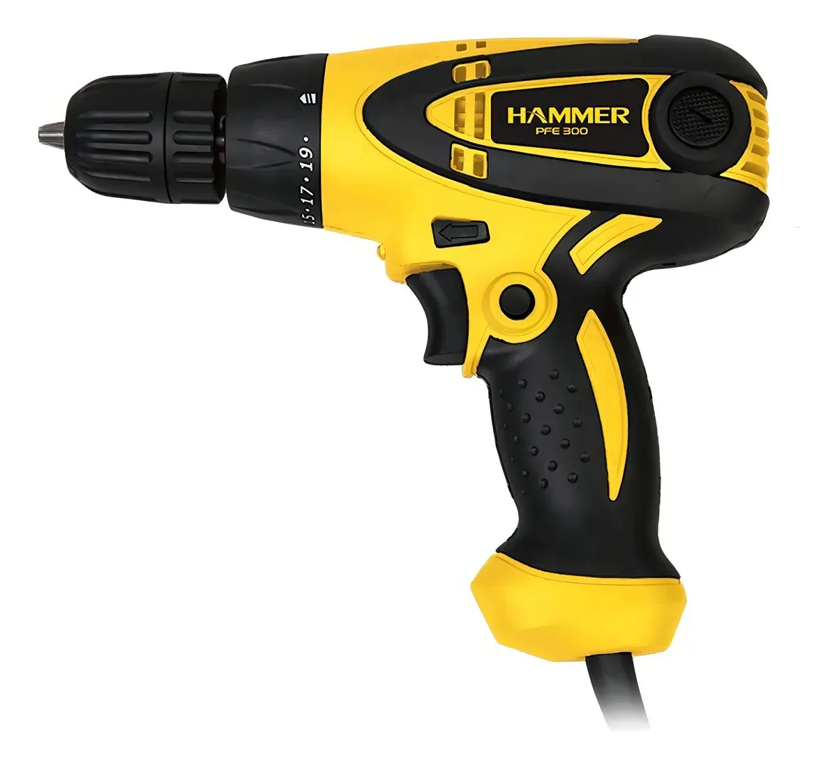 Furadeira Parafusadeira Elétrica Vvr 300w Hammer