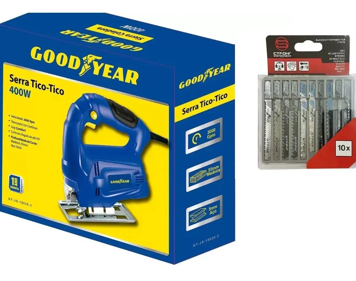 Serra Tico Tico 400w - Gpm: 3000 - Goodyear