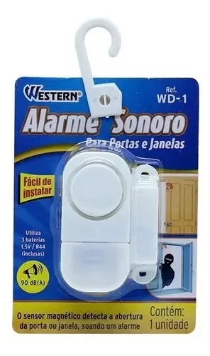 Alarme Porta E Janela Western