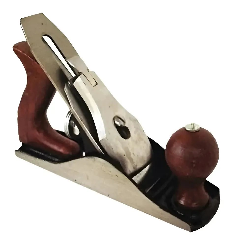 Plaina Manual Western Profissional JP-5 Punho Madeira para Carpintaria