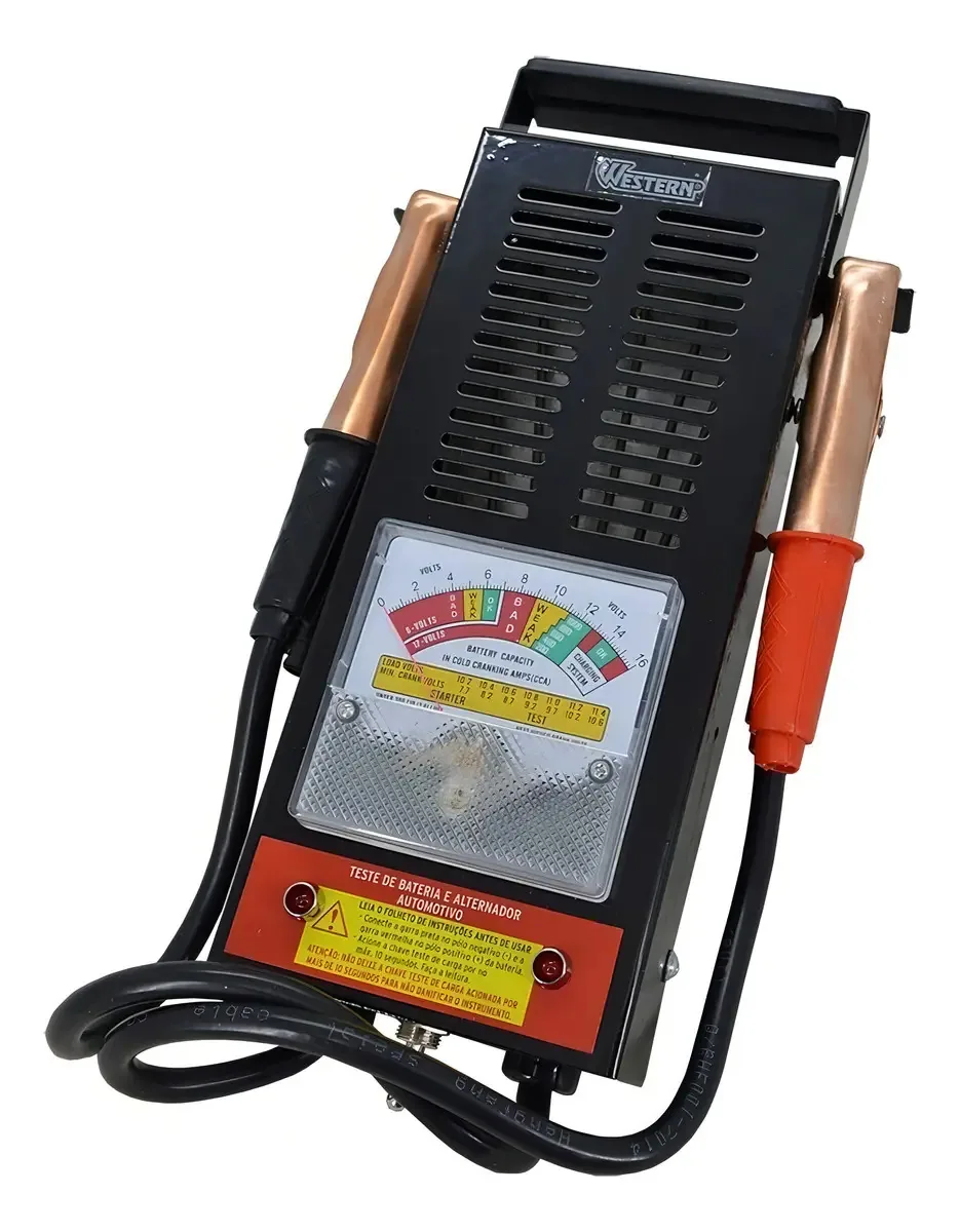 Teste De Baterias E Alternadores 6 E 12 V Western