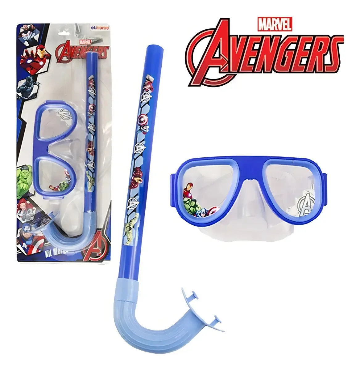 Kit Mergulho Marvel Avengers - Etihome Dyh-179