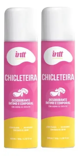 Antitranspirante em spray Intt Desodorante Íntimo chicleite
