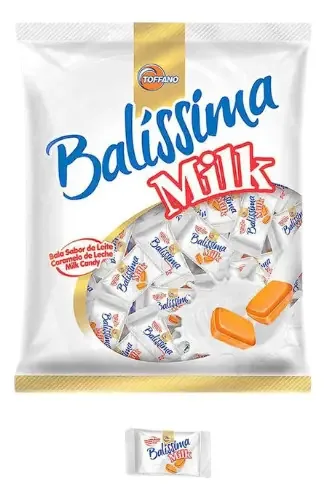 Bala Toffano Balissima Milk 500g Un