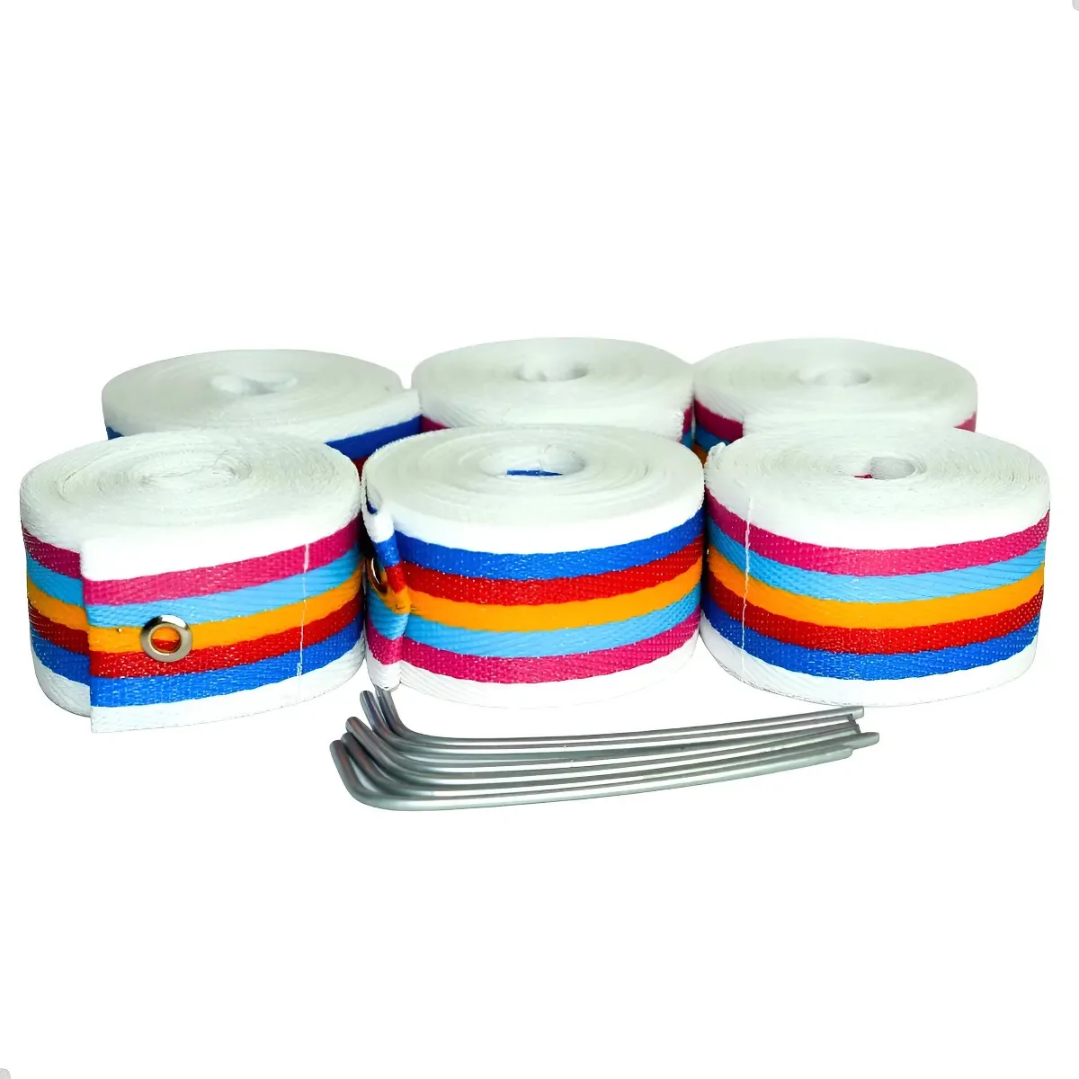 Kit de Faixa Sports Mania para Quadra de Vôlei 8x16m Colorida