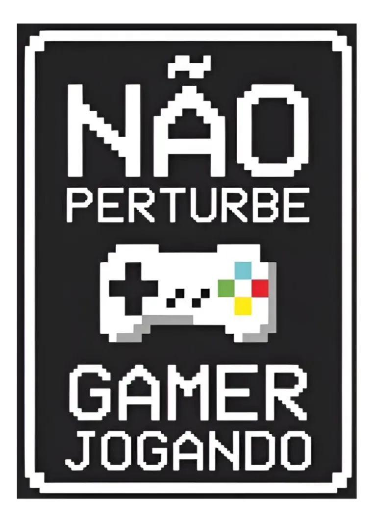 Quadros Decorativos - Gamer Cor G-10