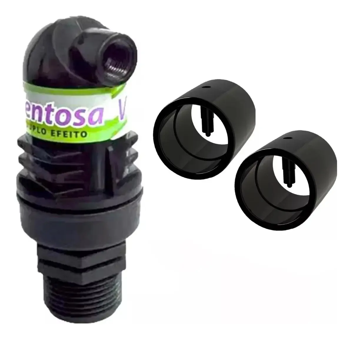 Sistema De Aquecimeto Solar Válvula Ventosa + 2 Poço Sensor