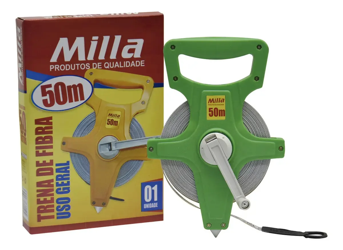 Trena Fibra De Vidro 50m Milla