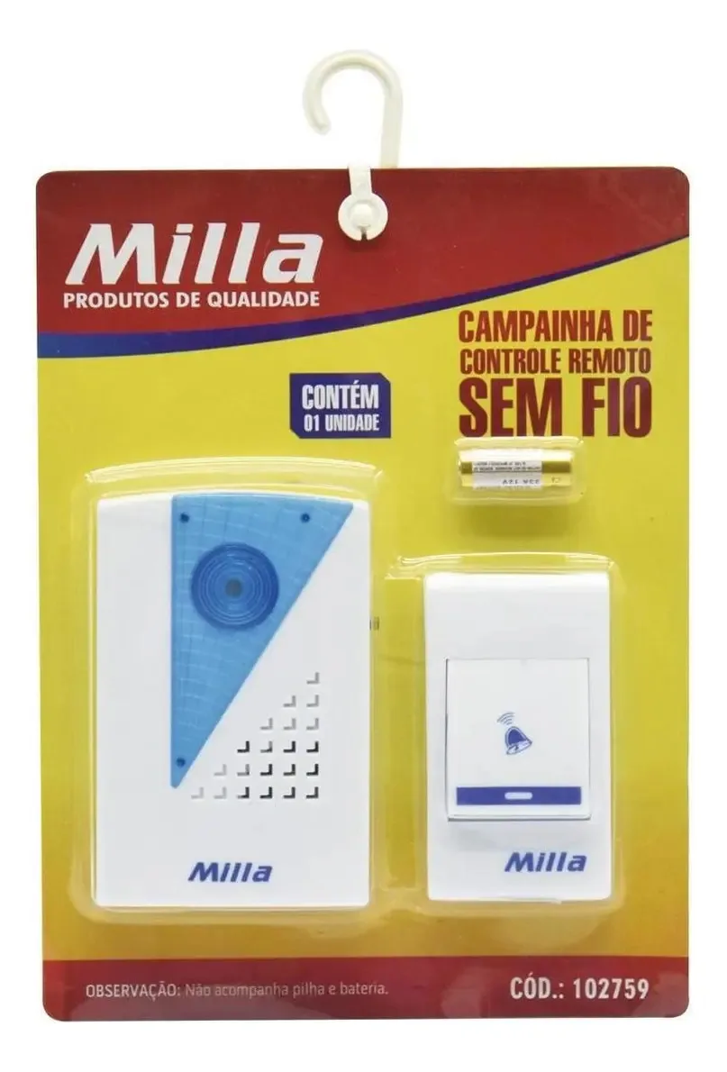 Campainha Sem Fio Milla