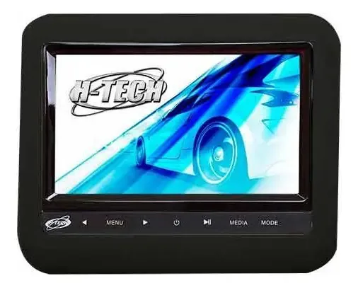 Monitor Dvd - H-tech - De 7\ Led Acoplável, Leitor De Dvd