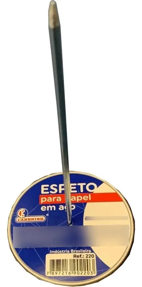 Espeto Para Papel Aramado Unidade 220 Carbrink