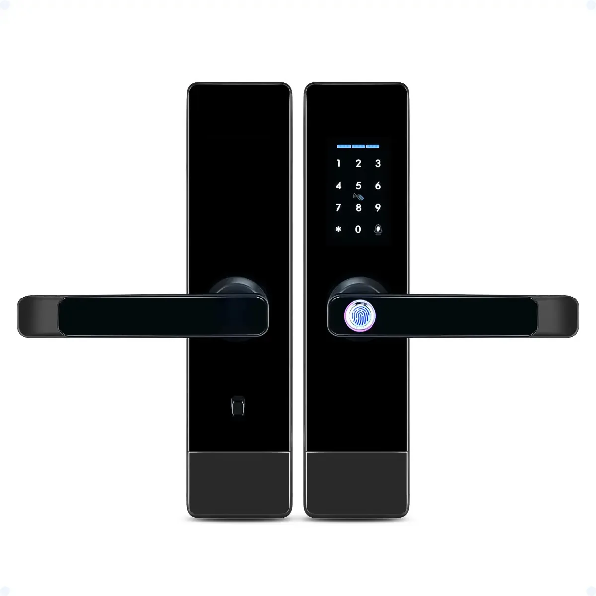 Fechadura Eletrônica Digital Biométrica Senha De Porta Touch