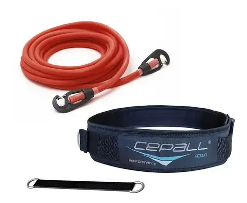 Kit Natação Nado Resistido Cepall 7m Intensidade Forte