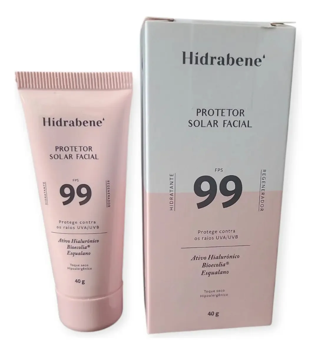 Protetor Solar Facial Fps 99 Hidrabene 40g