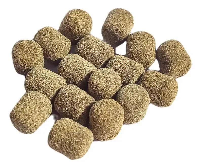 Eva Formato Ração Empanado Para Pesca - Bóias Barão Cor 8mm Ração Clara