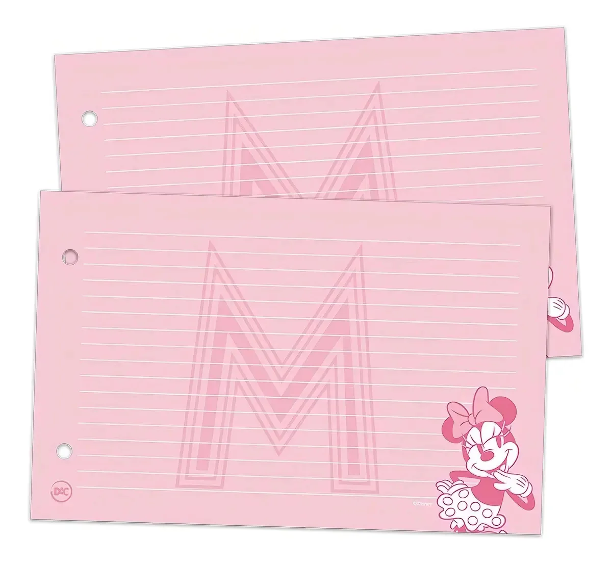 Refil Fichario Mini Minnie C/80f