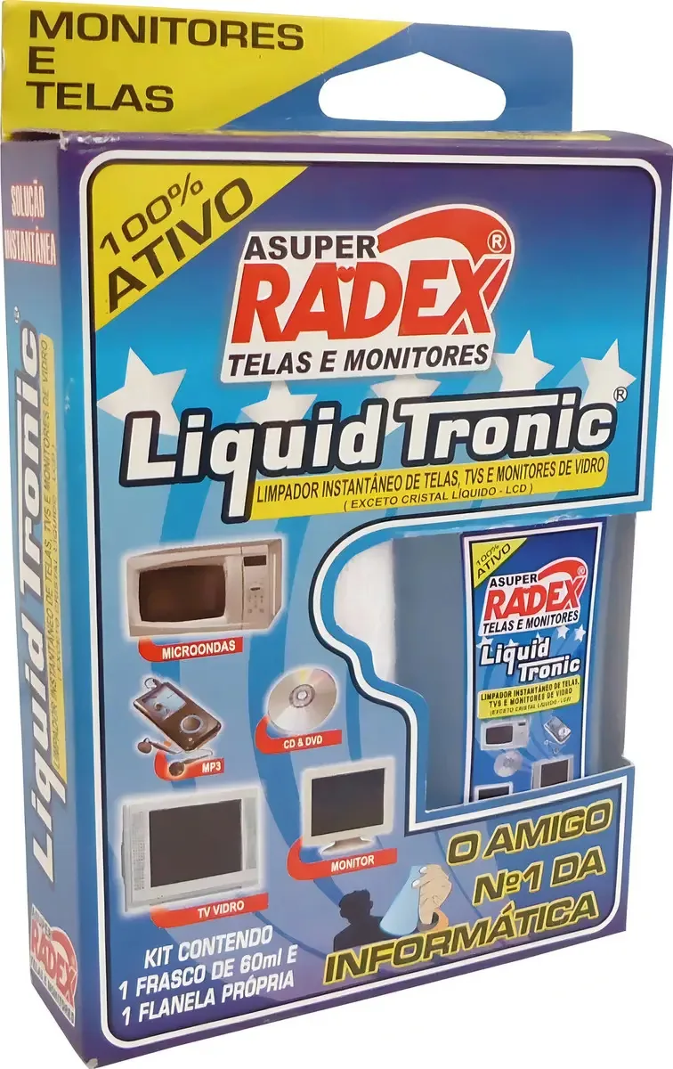 2 Produto Para Limpeza Quadro Branco 60ml. Radex Unidade