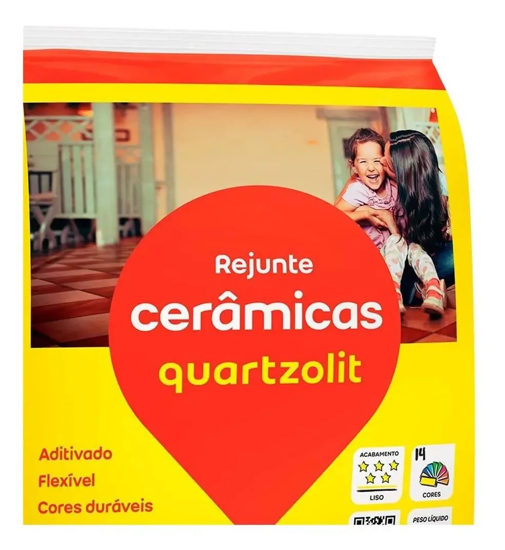Rejunte Aditivado Flexível Marrom Tabaco 5kg