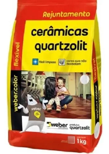 Rejunte Quartzolit Cinza Platina Kg