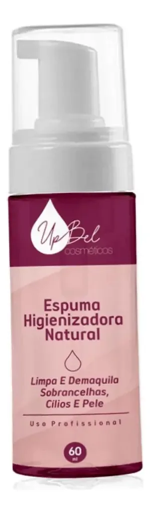 Espuma Natural Limpeza Pele Cílios E Sobrancelha 1 Unidade