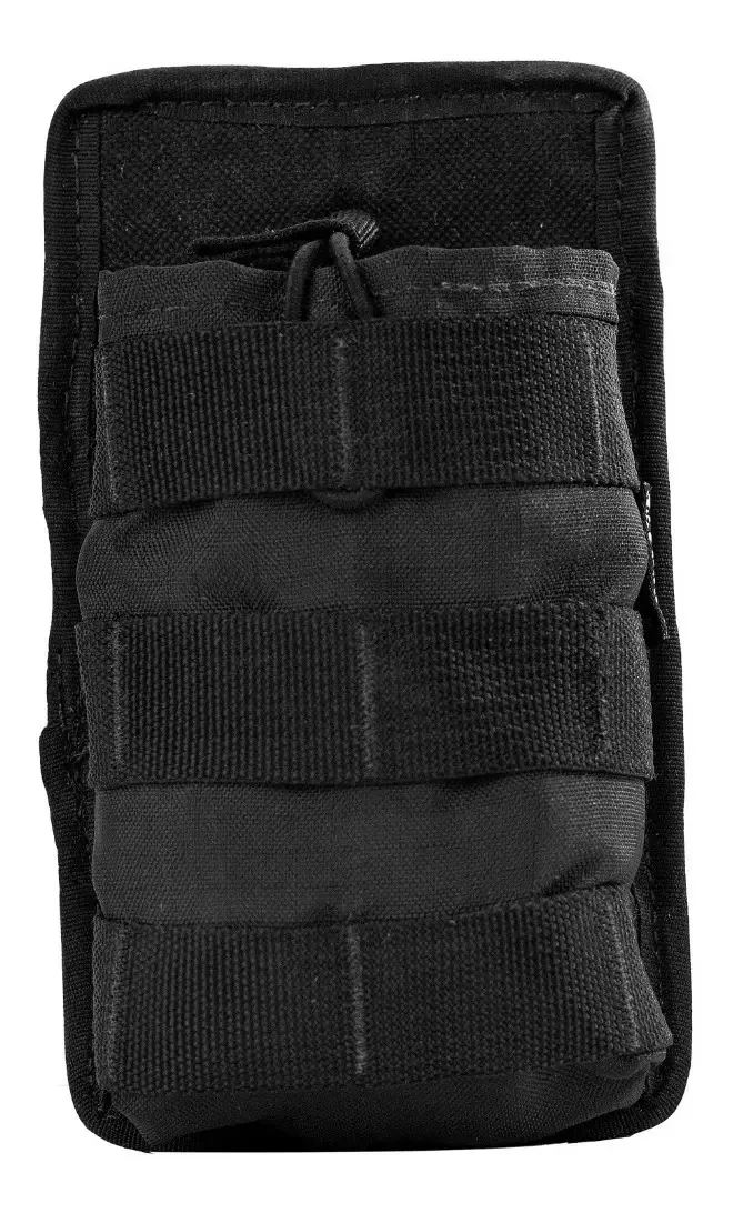 Porta Carregador De Fuzil 556 Verde Preto Caqui