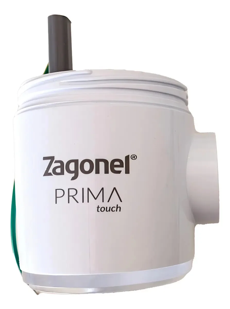 Torneira Elétrica Zagonel Prima 5.5 kW Polido Branco LED