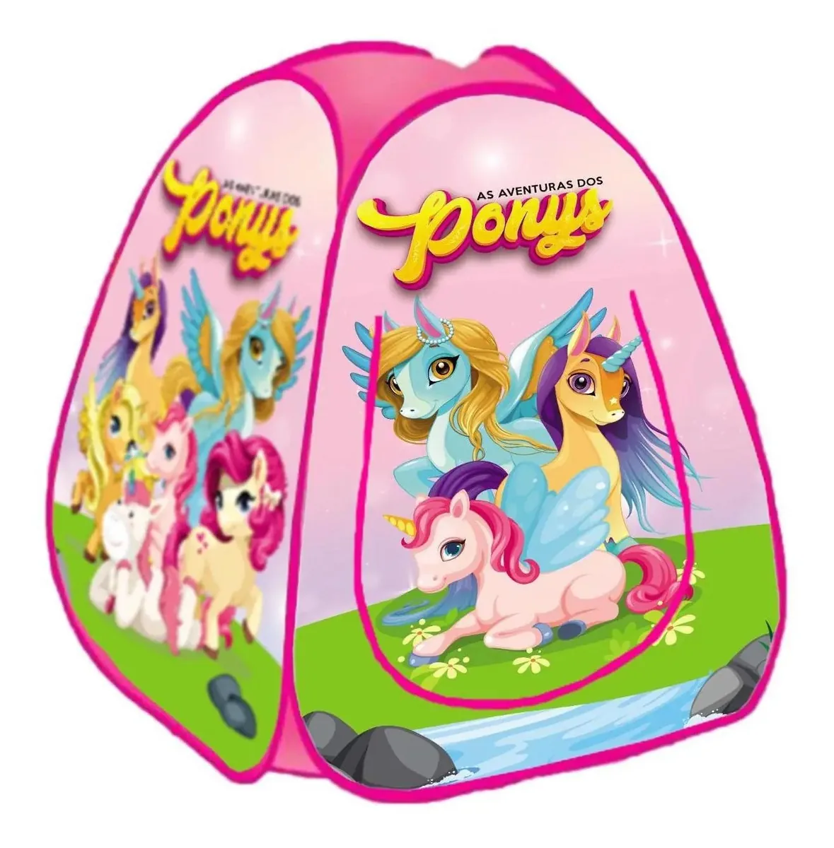 Toca Barraca Infantil Dobrável Pop Up Ponys