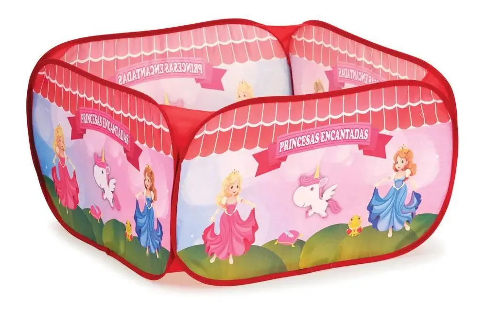 Piscina De Bolinhas Infantil Princesa Encantadas