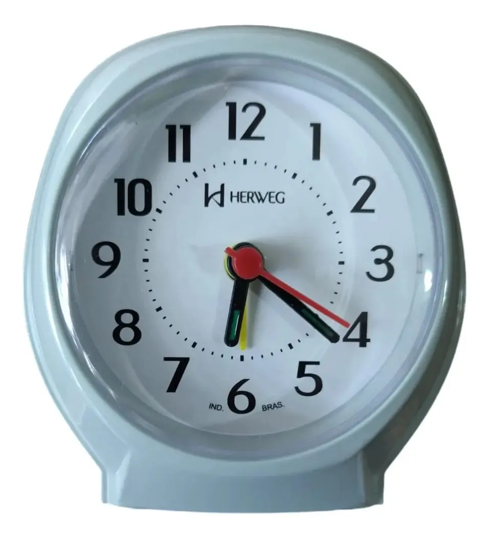 Despertador Herweg Color Cor Verde
