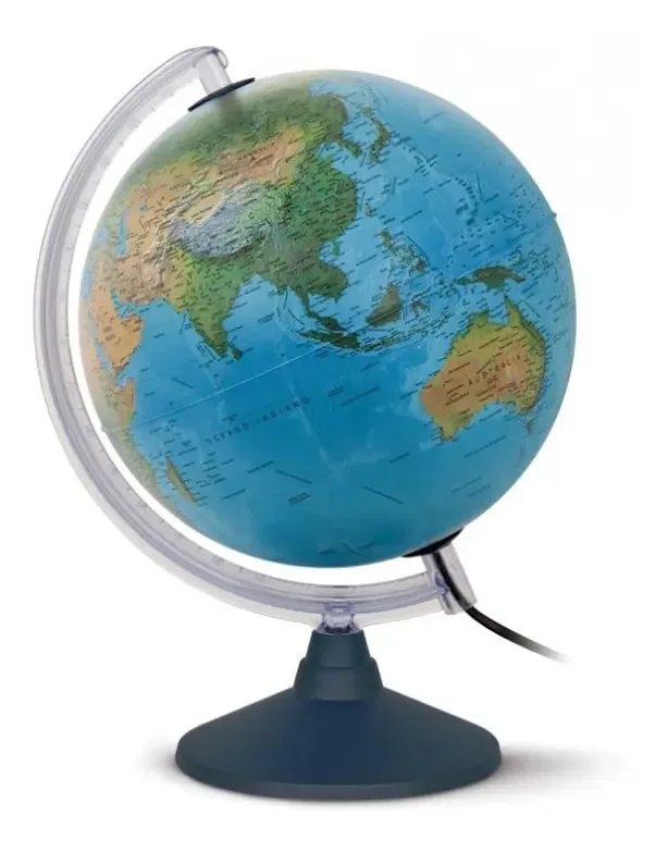 Globo Terrestre Político com Luz Libreria Star 21 de 21cm