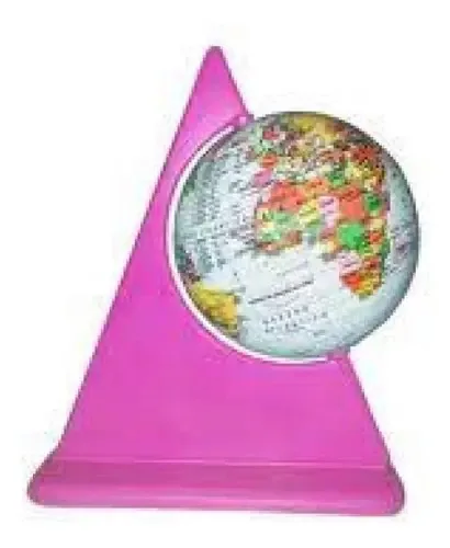 Globo Terrestre 10cm Junior Color Rosa Neon-313260