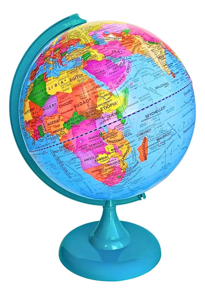 Globo Terrestre Político Giratório 30cm Diâmetro -11 Modelos