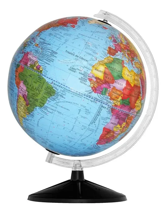 Globo Terrestre Político Studio Sem Iluminação 30cm Libreria