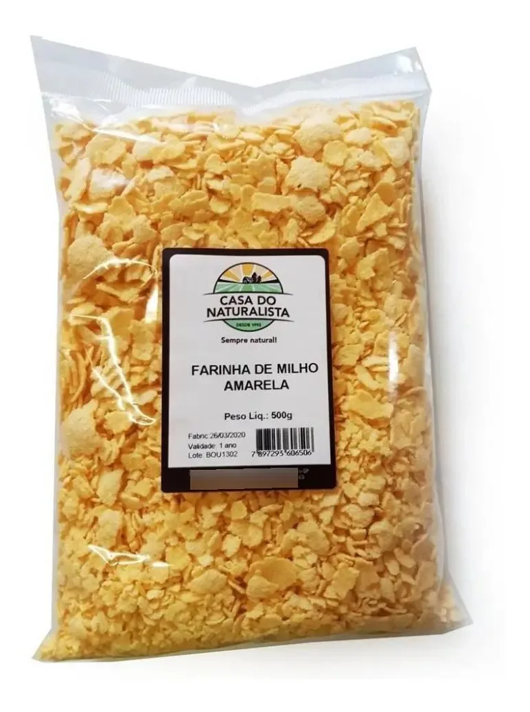 Farinha De Milho Amarela - 500g