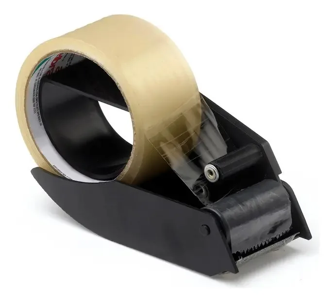 Aplicador de Fita Adesiva Manual Waleu Preto Modelo Top de Linha