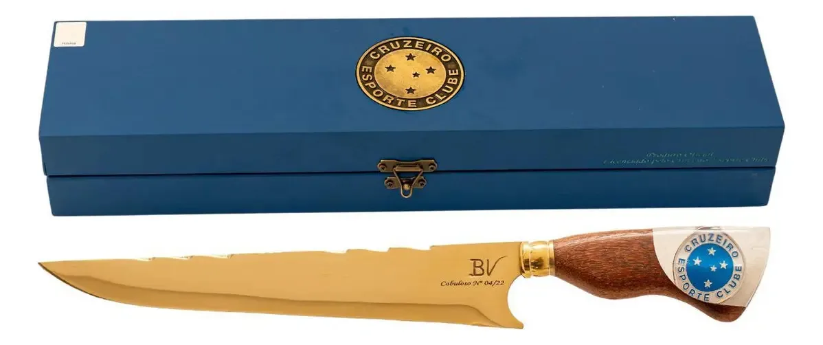 Bv Premium Cruzeiro - 10 Polegadas Aço Cirúrgico - Dourada