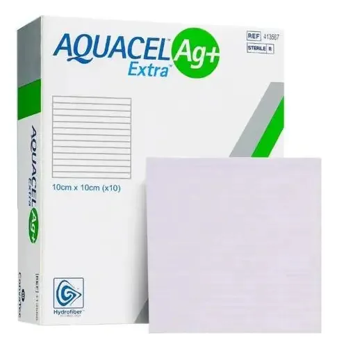 Aquacel Ag+extra - Convatec - 10cmx10cm