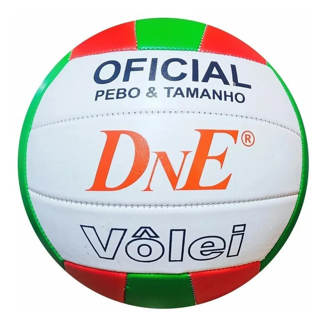Bola De Vôlei Praia Quadra Areia Grama Costurada Branco