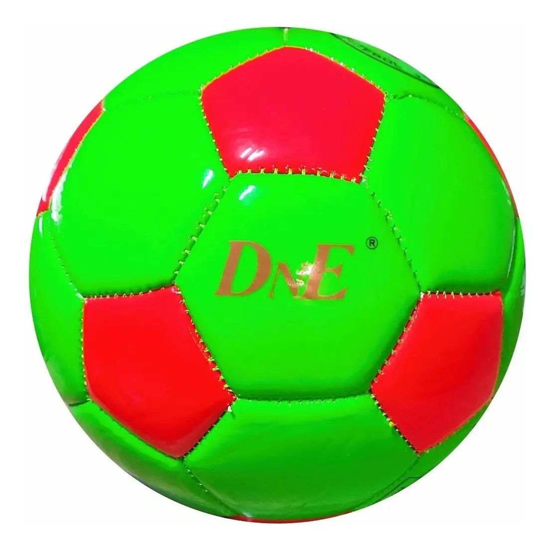 Kit 5 Mini Bolas De Futebol Costurada Verde