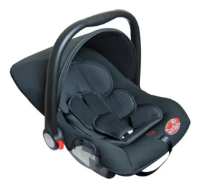 Bebê Conforto Dardara Attractive Assento de Carro Preto 0-24 Meses