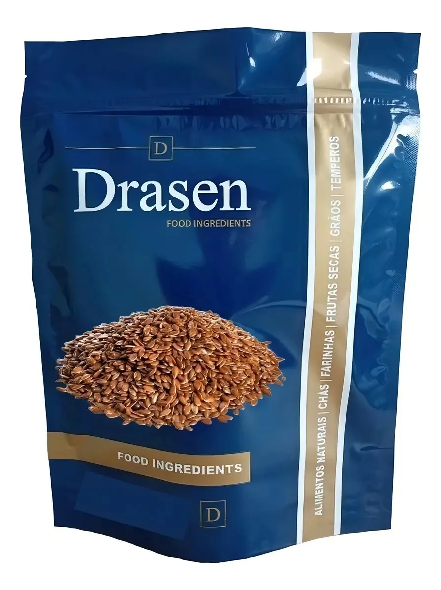 1Kg | Semente De Linhaça Marrom | Drasen Food