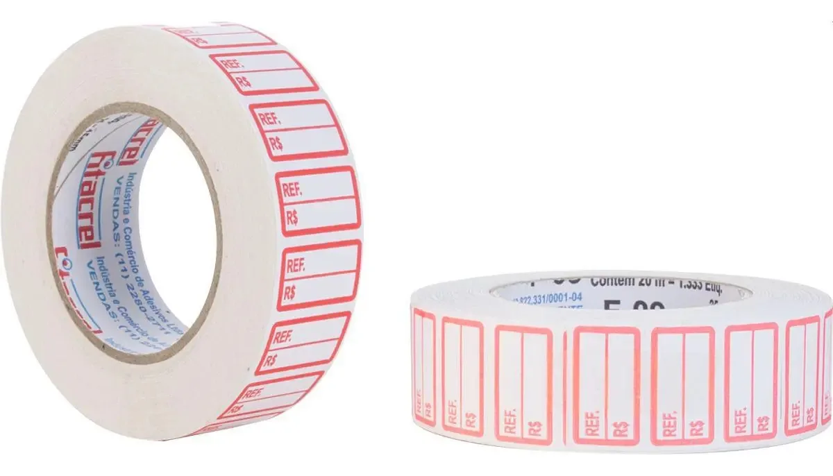 Etiqueta Para F-09 25x15mm 1333 Etiquetas