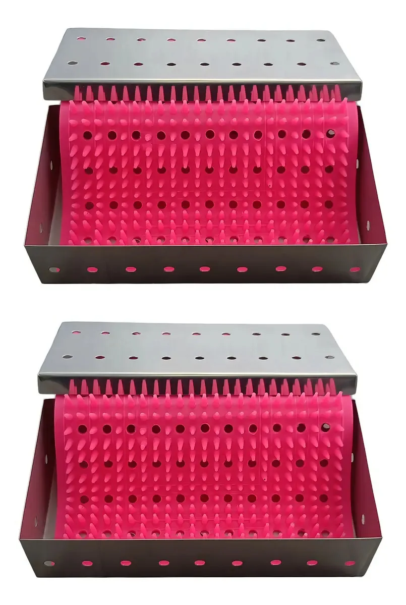 Pinça Hemostática Flexinox Perfurada 20cm De Comprimento