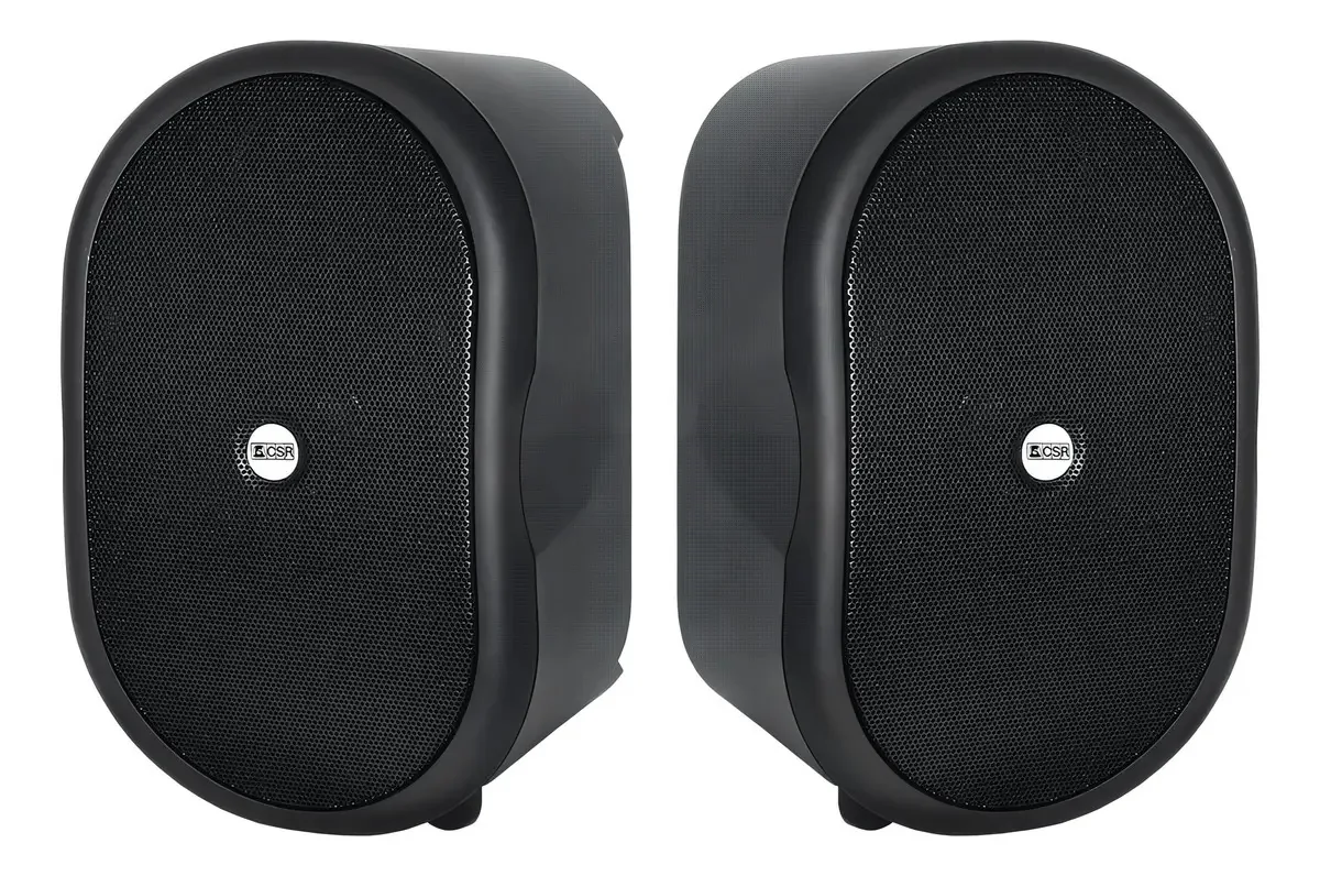 Caixa de Som Passiva CSR 20B Som Ambiente 20W Par 3" para Parede
